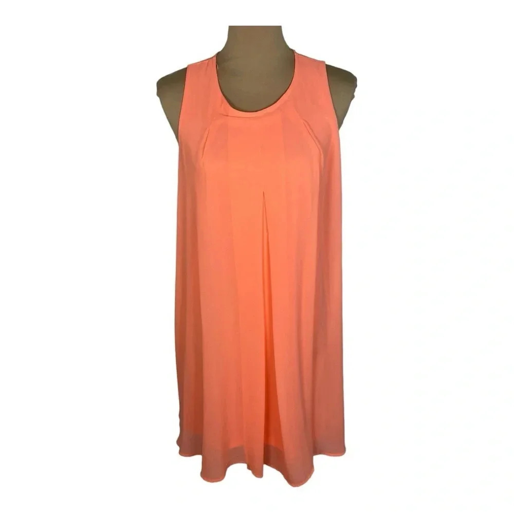 Hyfve M neon orange dress - Picture 2 of 6